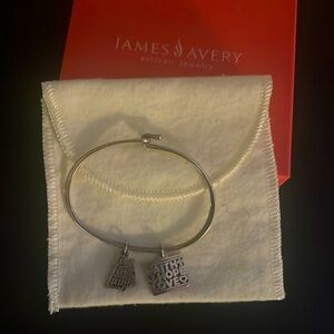 SOLD! James Avery bracelet with two charms!